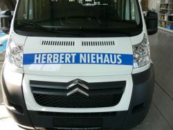 Fahrzeugbeschriftung Herbert Niehaus